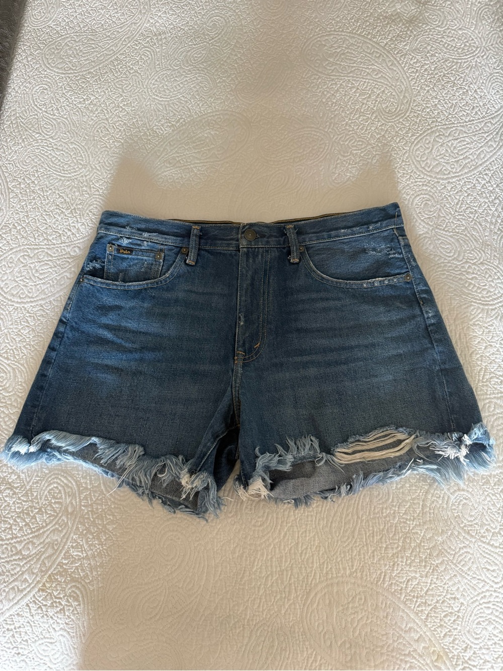 Polo Ralph Lauren Frayed Denim Shorts❗️